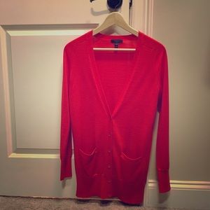 J. Crew Lightweight  V-Neck Cardigan